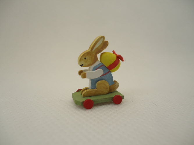 Backpacking Bunny / Hase mit Eier rucksack