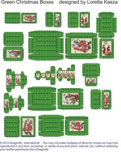 green christmas boxes400